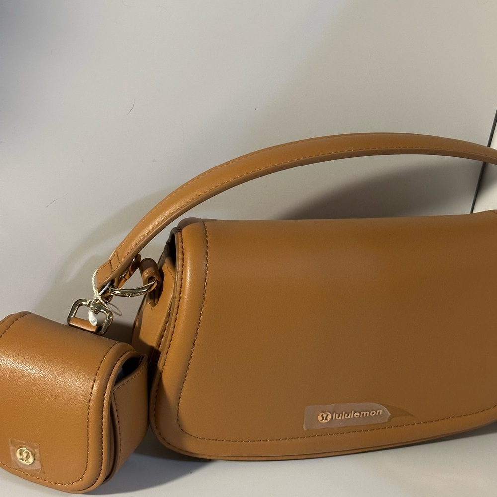 Lululemon Athletica Tan Shoulder Bag